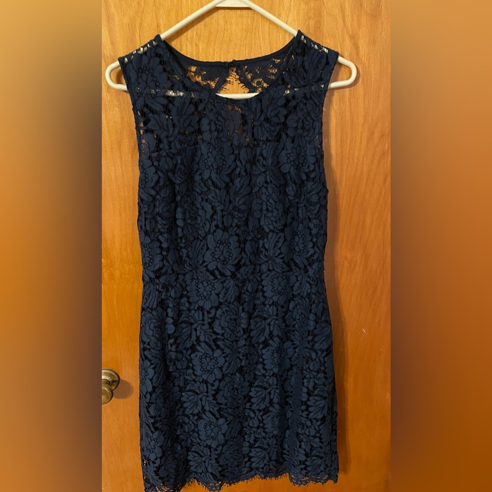 Banana republic navy dress